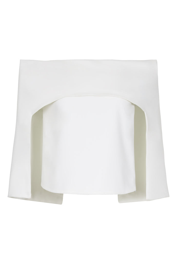 BLOUSE WITH CAPE